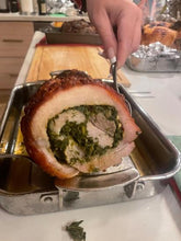 Load image into Gallery viewer, Rotisserie Whole Porchetta. Option: Delivery / Show Cooking / Catering
