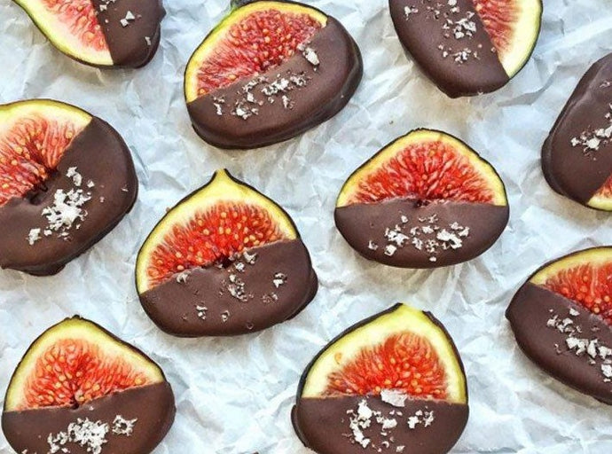 Chocolate Dipped Figs
