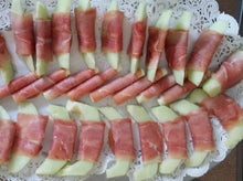 Load image into Gallery viewer, Prosciutto with Honeydew / Prosciutto Mozzarella Sticks
