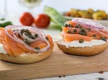 Load image into Gallery viewer, Bagel Basket &amp; Spread / Smoked Salmon, Salmon Spread
