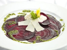 Load image into Gallery viewer, Carpaccio Beets - Goat Cheese - Pesto
