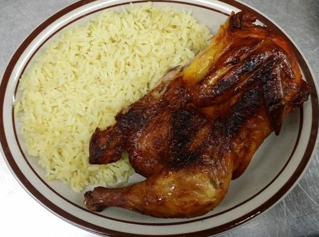 Chicken Butterfly, Potato or Rice