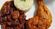 Load image into Gallery viewer, Fry Chicken - Red Beans Stew - Rice
