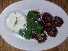 Load image into Gallery viewer, BBQ Meatballs, Dipping Sauce

