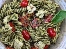 Pasta Salad with Pesto, Chicken. Catering Option